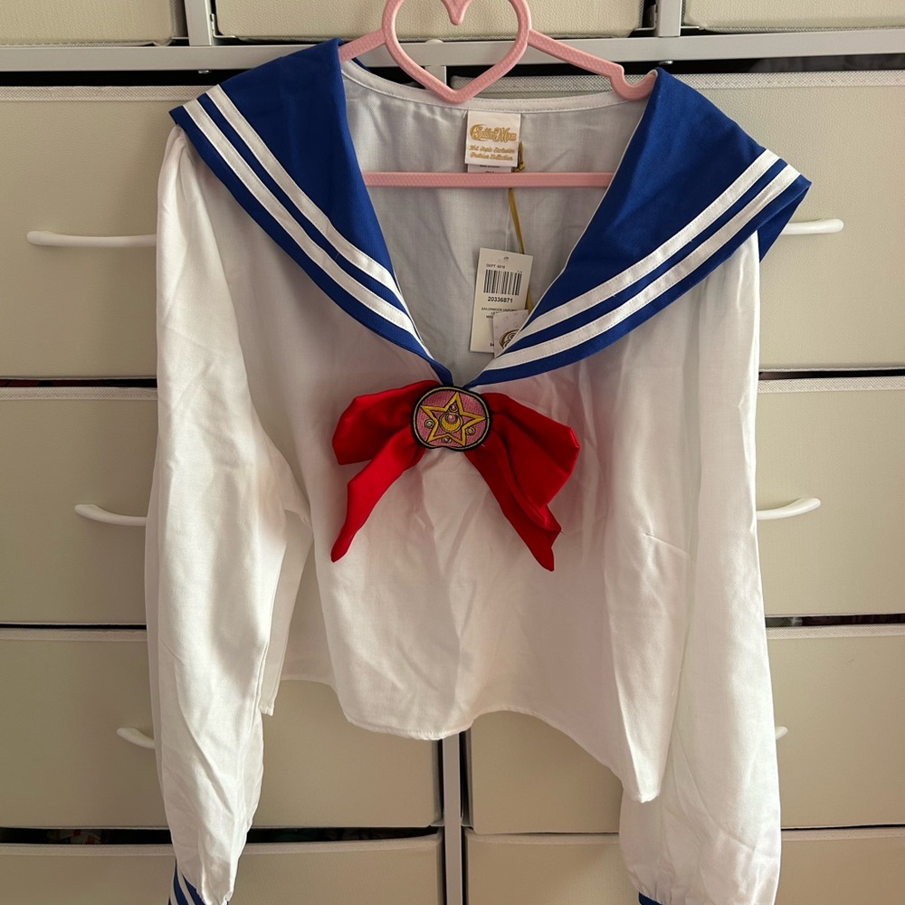 sailor moon uniform shirt